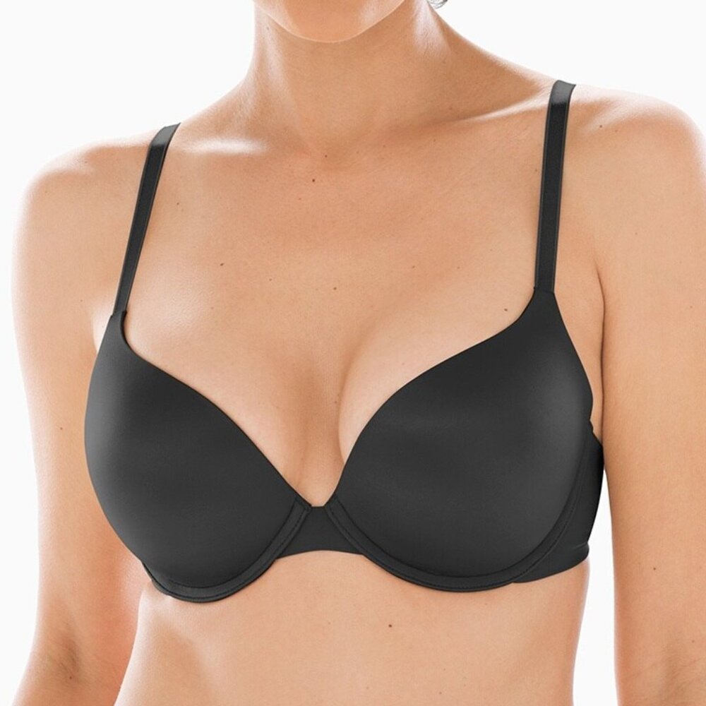 NWT Soma Women's Enhancing Shape Demi Bra in Black